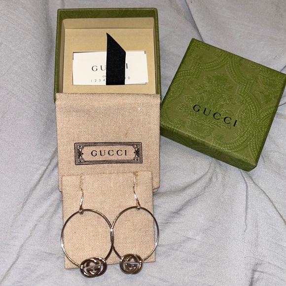 Gucci Jewelry - Gucci hoop earrings